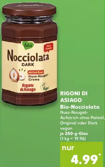 Kaufland RIGONI DI ASIAGO Bio-Nocciolata Angebot