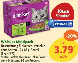 Fressnapf Whiskas Multipack Angebot