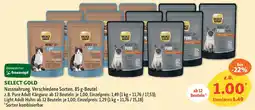 Fressnapf SELECT GOLD Nassnahrung Angebot