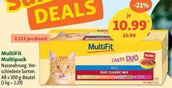 Fressnapf MultiFit Multipack Nassnahrung Angebot