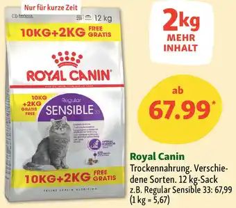 Fressnapf Royal Canin Trockennahrung Angebot