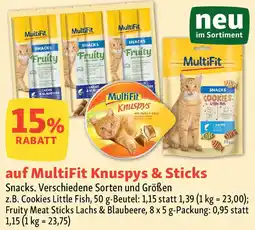 Fressnapf MultiFit Knuspys & Sticks Angebot