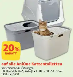Fressnapf AniOne Katzentoiletten Angebot