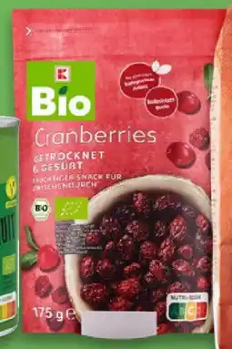 Kaufland K-BIO Bio-Cranberries Angebot