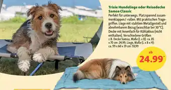 Fressnapf Trixie Hundeliege oder Reisedecke Samoa Classic Angebot