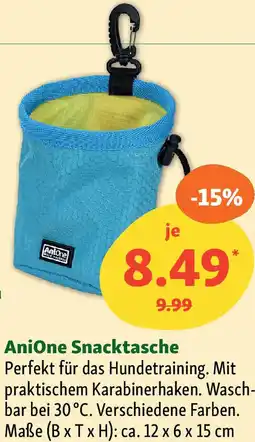 Fressnapf AniOne Snacktasche Angebot