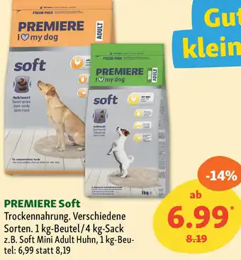 Fressnapf PREMIERE Soft Trockennahrung Angebot