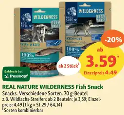 Fressnapf REAL NATURE WILDERNESS Fish Snack Angebot