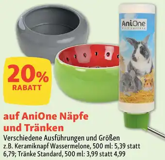 Fressnapf AniOne Näpfe und Tränken Angebot