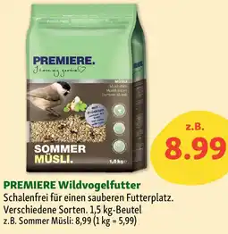 Fressnapf PREMIERE Wildvogelfutter Angebot