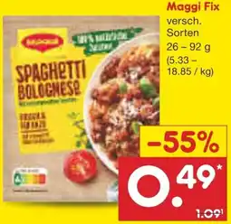 Netto Marken-Discount Maggi Fix Angebot
