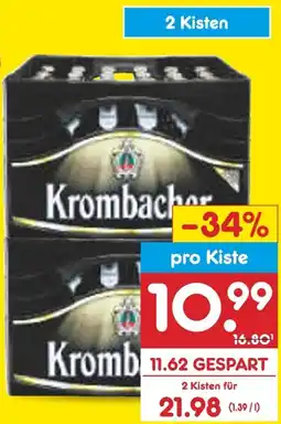 Netto Marken-Discount Krombacher Biere Angebot