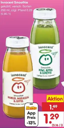 Netto Marken-Discount Innocent Smoothie Angebot