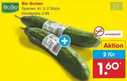 Netto Marken-Discount Bio-Gurken Angebot