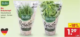 Netto Marken-Discount Bio Kräutertopf Angebot