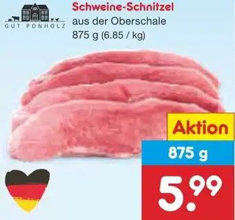 Netto Marken-Discount GUT PONHOLZ Schweine-Schnitzel Angebot