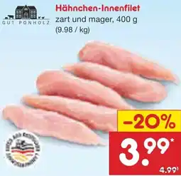 Netto Marken-Discount GUT PONHOLZ Hähnchen-Innenfilet Angebot