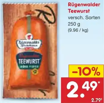 Netto Marken-Discount Rügenwalder Teewurst Angebot