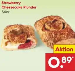 Netto Marken-Discount Strawberry Cheesecake Plunder Angebot