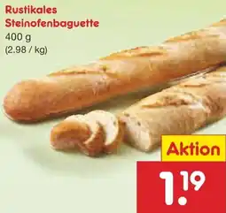 Netto Marken-Discount Rustikales Steinofenbaguette Angebot