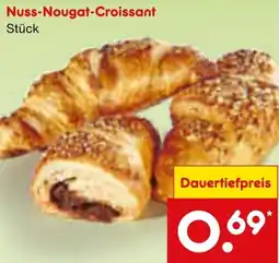 Netto Marken-Discount Nuss-Nougat-Croissant Angebot