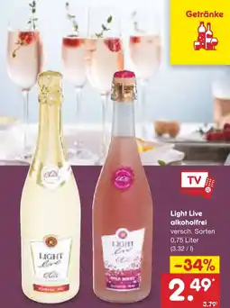 Netto Marken-Discount Light Live alkoholfrei Angebot