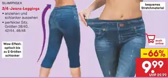 Netto Marken-Discount Slimmaxx 3/4-Jeans-Leggings Angebot