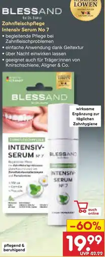 Netto Marken-Discount Zahnfleischpflege Intensiv Serum No 7 Angebot