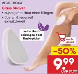 Netto Marken-Discount Vitalmaxx Glass Shaver Angebot