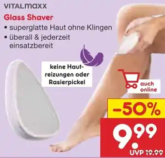 Netto Marken-Discount Vitalmaxx Glass Shaver Angebot