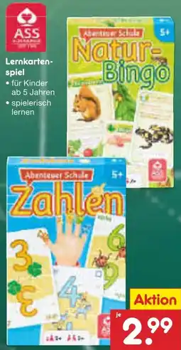 Netto Marken-Discount Lernkartenspiel Angebot