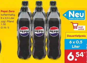 Netto Marken-Discount Pepsi Zero Angebot