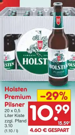 Netto Marken-Discount Holsten Premium Pilsner Angebot