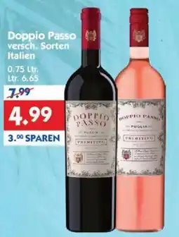 Hol'ab Getränkemarkt Doppio Passo Angebot