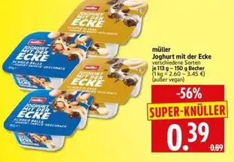 Edeka Herkules müller Joghurt mit der Ecke Angebot