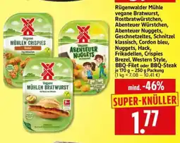 Edeka Herkules Rügenwalder Mühle vegane Produkte Angebot