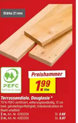 toom Baumarkt Terrassendiele, Douglasie Angebot