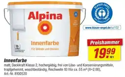 toom Baumarkt Alpina Innenfarbe Angebot
