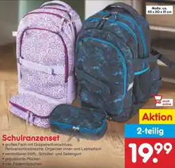 Netto Marken-Discount Schulranzenset Angebot