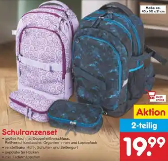 Netto Marken-Discount Schulranzenset Angebot