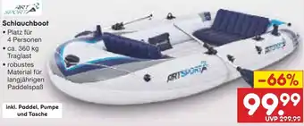 Netto Marken-Discount ART SPORT Schlauchboot Angebot