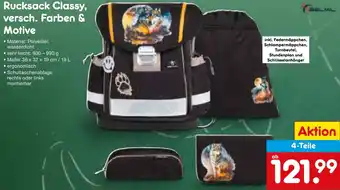 Netto Marken-Discount Rucksack Classy, versch. Farben & Motive Angebot