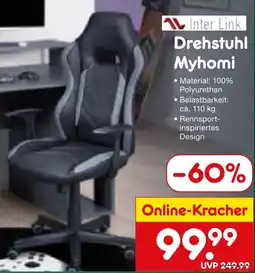 Netto Marken-Discount Inter Link Drehstuhl Myhomi Angebot