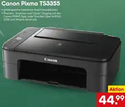 Netto Marken-Discount Canon Pixma TS3355 Angebot