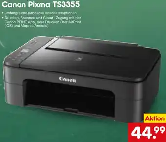 Netto Marken-Discount Canon Pixma TS3355 Angebot