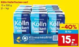 Netto Marken-Discount Kölln Haferflocken zart Angebot