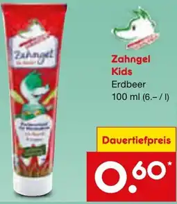 Netto Marken-Discount Zahngel Kids Erdbeer Angebot