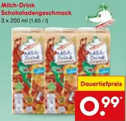 Netto Marken-Discount Milch-Drink Schokoladengeschmack Angebot
