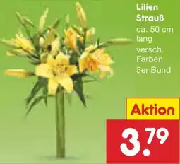 Netto Marken-Discount Lilien Strauß Angebot