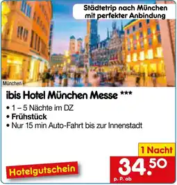 Netto Marken-Discount ibis Hotel München Messe Angebot